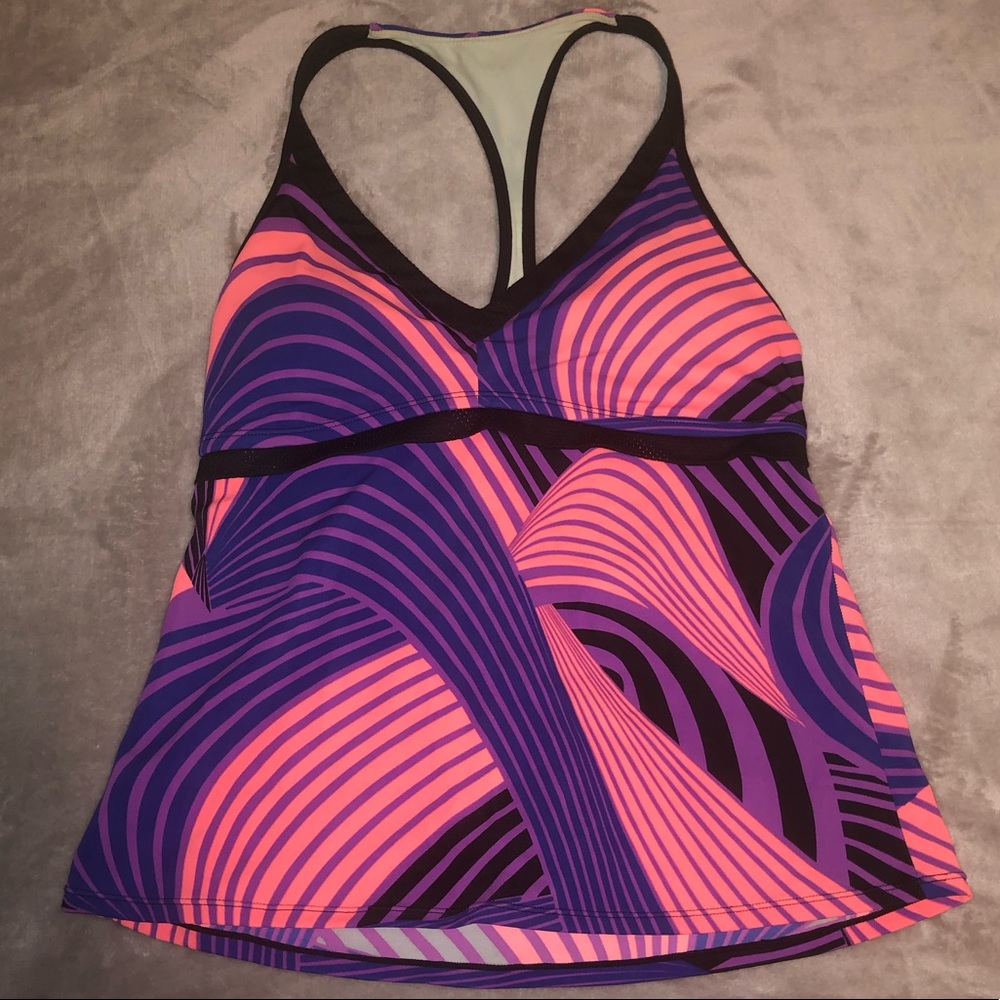 Nike V-Neck Tankini Swim Top